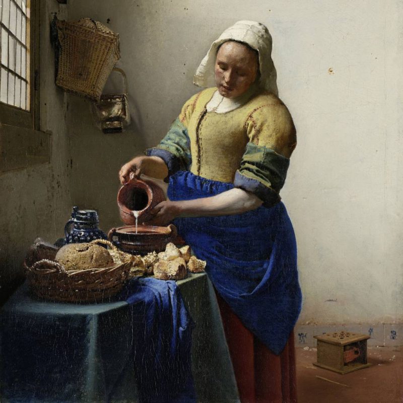 Het melkmeisje - Johannes Vermeer - De Molensteen Hoorn