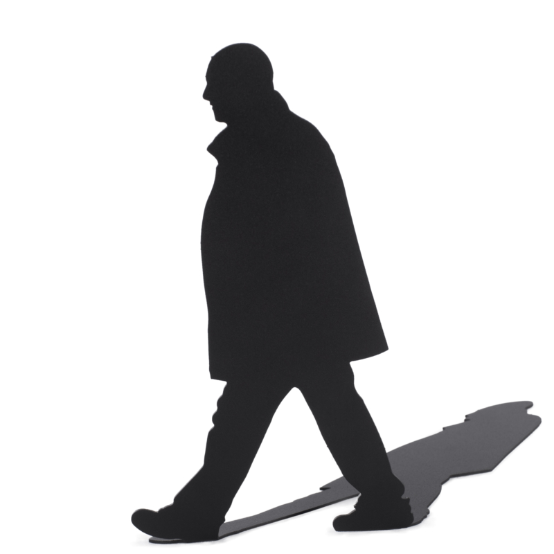 Man Walking - Shadow Figures - De Molensteen Hoorn
